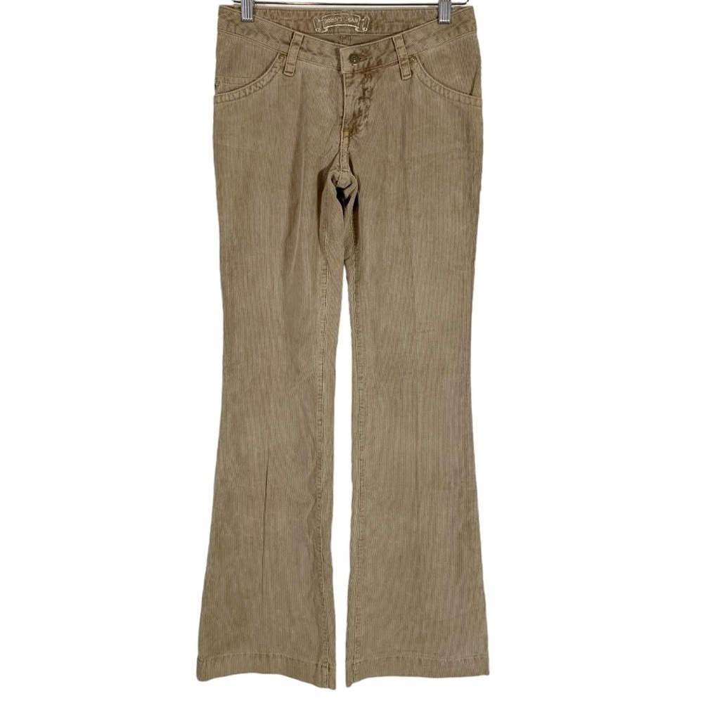 Vintage Robins Jeans Y2k Low Rise Flare Leg Corduroy Pants Size 27
